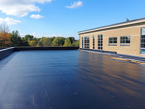 Built-Up-Roof-Repair-Indianapolis-IN-Indiana-2 | CVC Roofing & Sheet Metal black roof - Built Up Roof Repair Indianapolis, IN